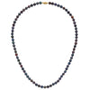 14k Black Near Round Freshwater Cultured Pearl Necklaces