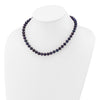14k Black Near Round Freshwater Cultured Pearl Necklaces
