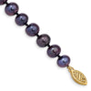 14k Colored Near Round Freshwater Cultured Pearl Bracelets