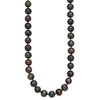 14k Black Near Round Freshwater Cultured Pearl Necklaces