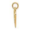 Gold SWEET 16 Heart Charm