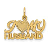 Gold I HEART MY HUSBAND Charm