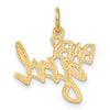 Gold BABY GIRL Charm