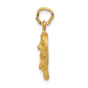 Gold Comedy/Tragedy Charm
