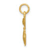 Gold Polished Cat Pendants