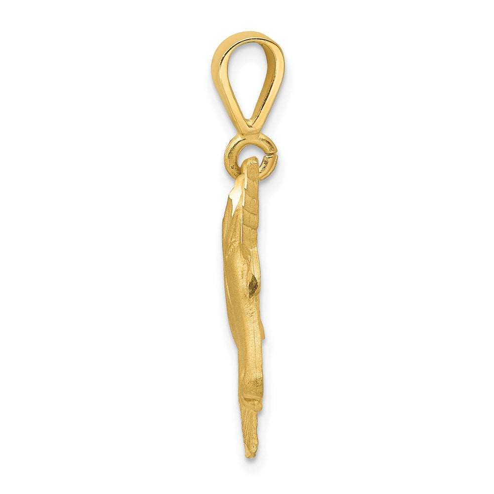 Gold Polished Unicorn Pendants