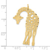 Gold Polished Jungle Animal Pendants