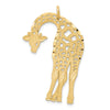Gold Polished Jungle Animal Pendants