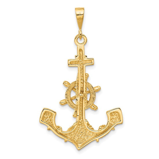 Gold Polished Fishing Pendants