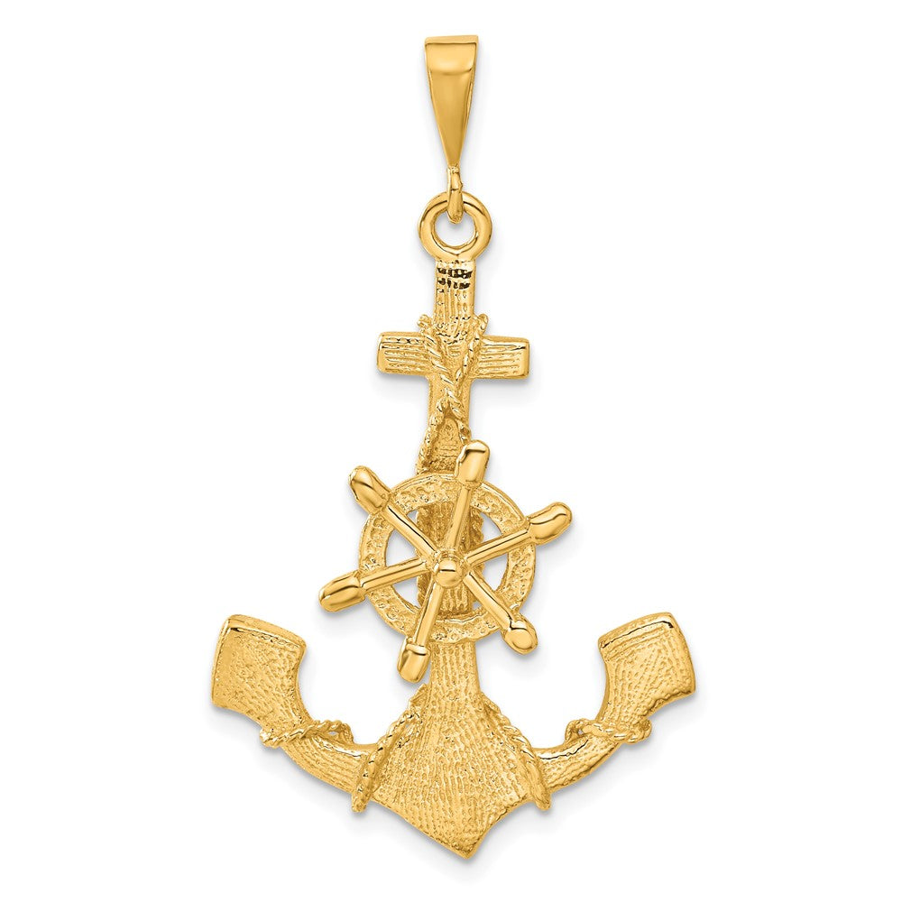Gold Polished Fishing Pendants