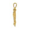 Gold Polished Eagle Pendants