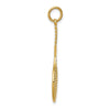 Gold Polished Tennis Pendants