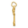 Gold Polished Karate Pendants