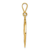 Gold Praying Hands Pendants