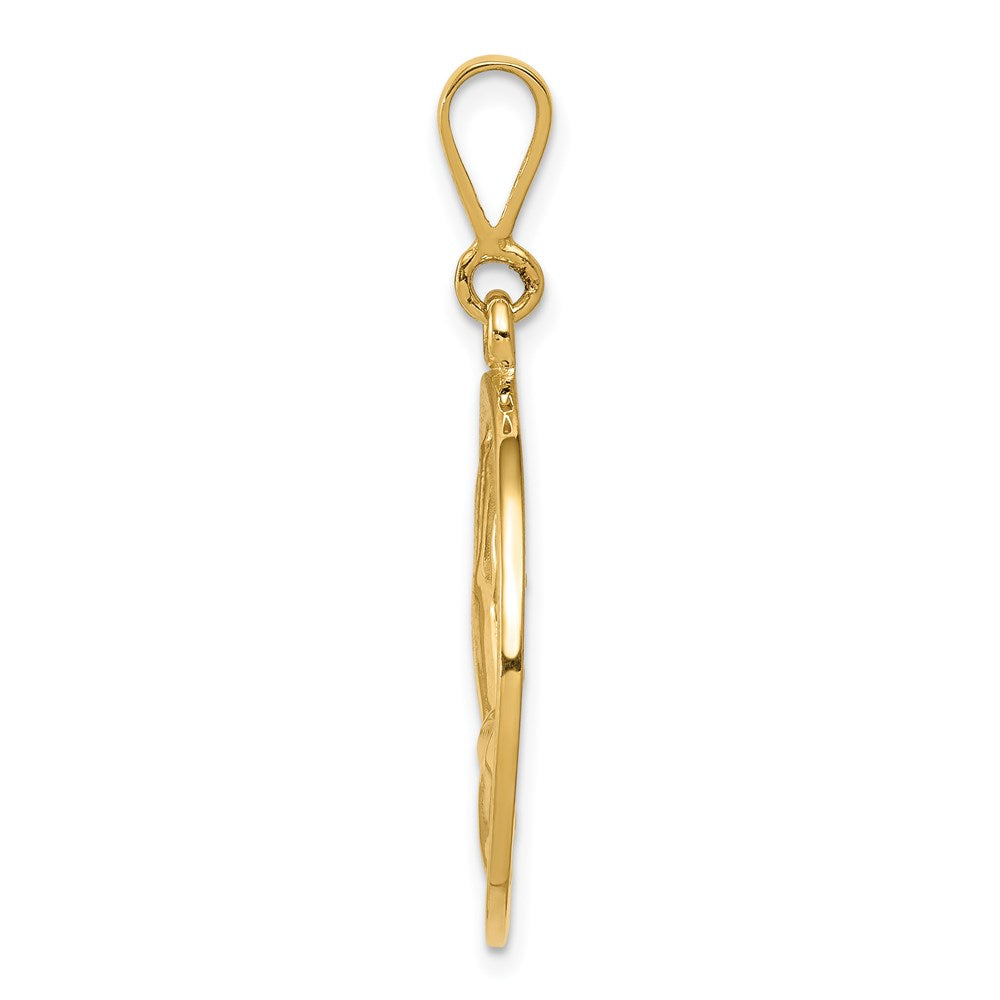 Gold Praying Hands Pendants