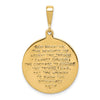 Gold Praying Hands Pendants