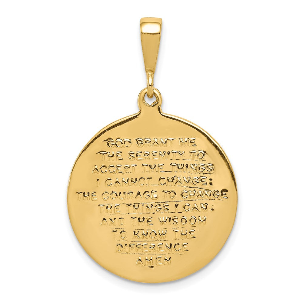 Gold Praying Hands Pendants