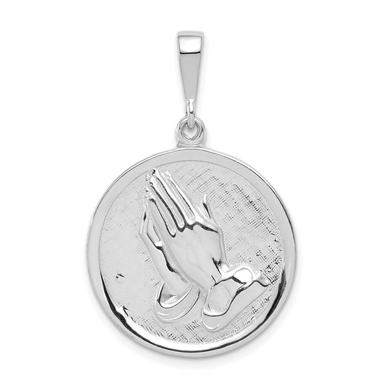 Gold Praying Hands Pendants