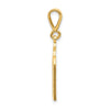 14K Polished 10 Commandment Tablets with Star Of David Charm