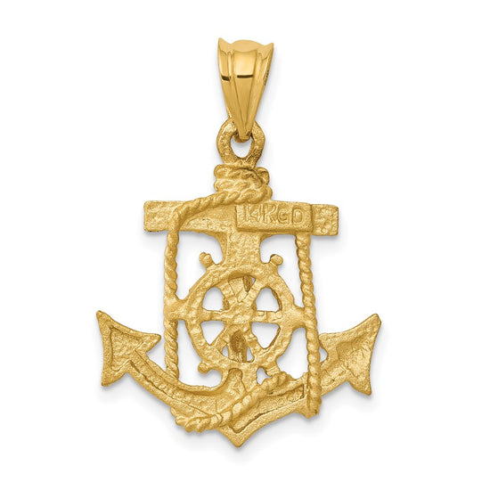 Gold Mariner Crucifix Pendants