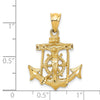 Gold Mariner Crucifix Pendants