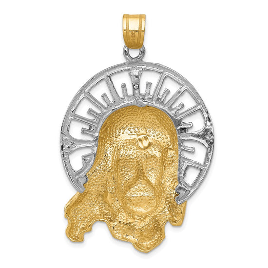 Gold Faces of Jesus Pendants
