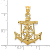 Gold Mariner Crucifix Pendants