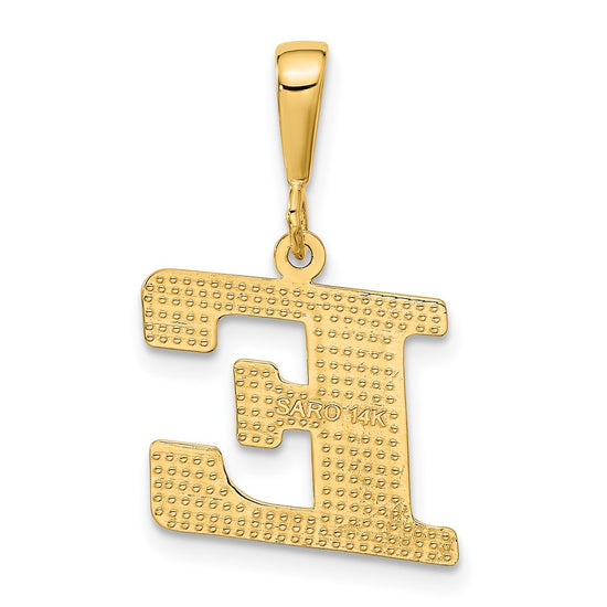 Gold Letter Charms