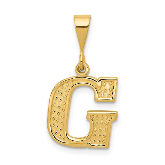 Gold Letter Charms