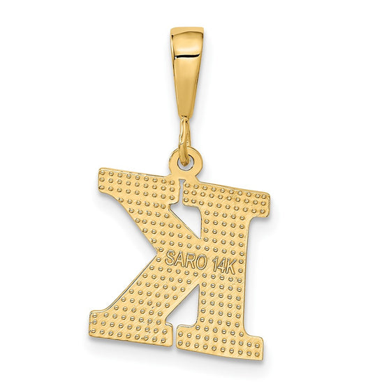 Gold Letter Charms