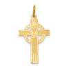 Gold Celtic Cross Pendant