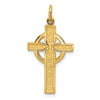 Gold Celtic Cross Pendant
