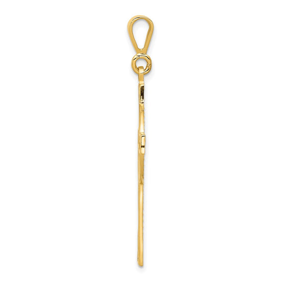 Gold Celtic Cross Pendant