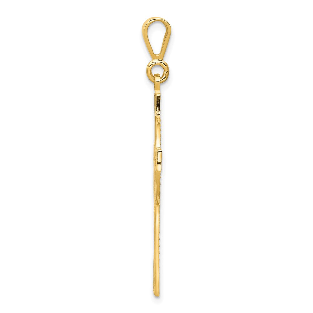 Gold Celtic Cross Pendant