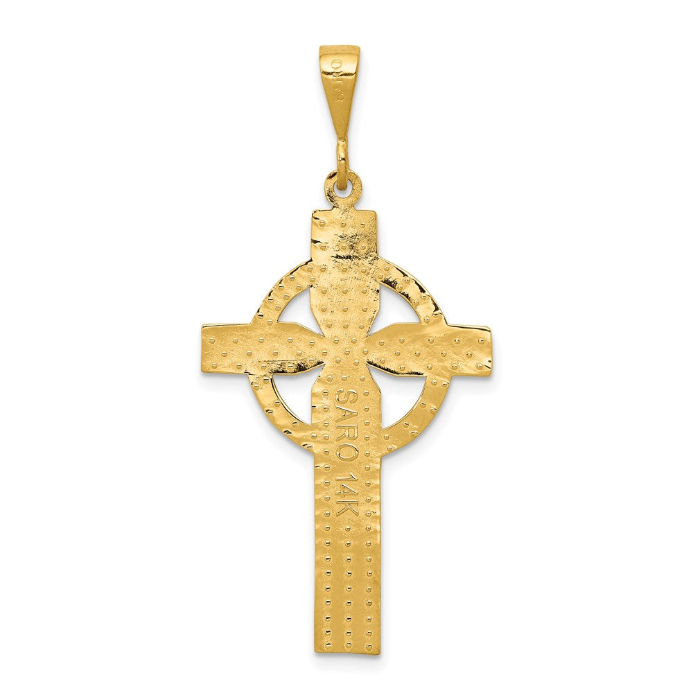 Gold Celtic Cross Pendant