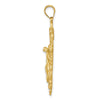 14k Crucifix Charm