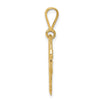 14k Reversible 50th ANNIVERSARY / OUR LOVE GROWS STRONGER EVERY YEAR Charm