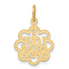 14k I LOVE NANA Charm