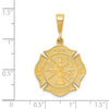 Gold Polished First Responder Pendants
