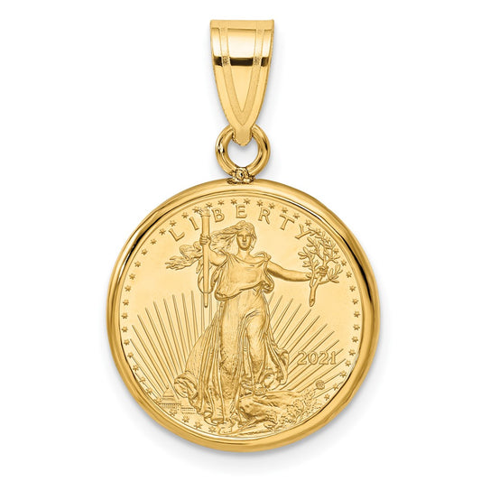 Polished Prong Bezel with Coin