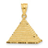 14k Pyramid Charm