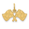 Gold Racing Flags