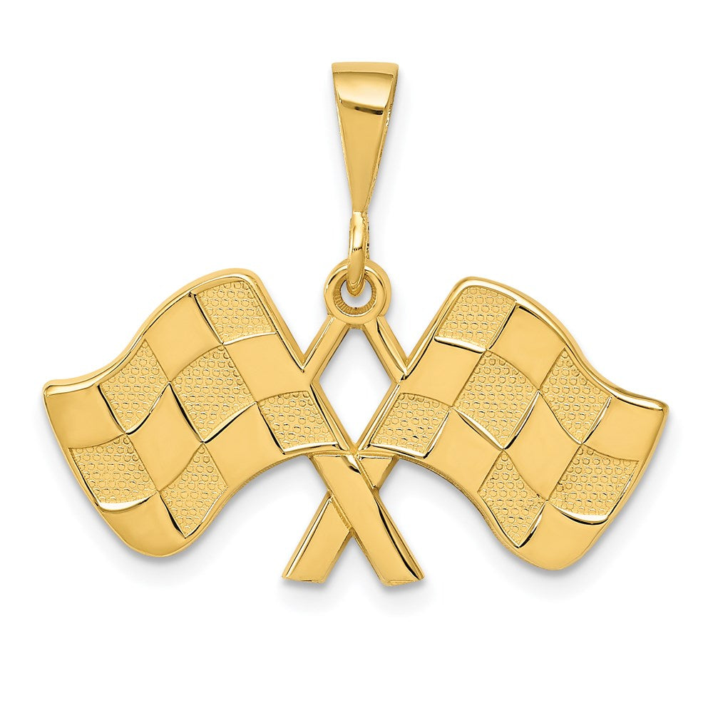 Gold Racing Flags