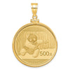 Gold Screw Top Bezel with Coin