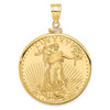 Gold Screw Top Bezel with Coin