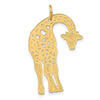 Gold Polished Jungle Animal Pendants