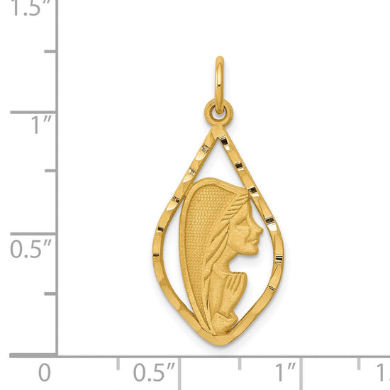 Gold Religious Medal Pendants