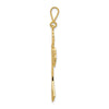 14k Celtic Cross Pendant
