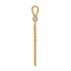 Gold Latin Cross Pendant