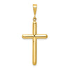 Gold Latin Cross Pendant
